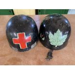 Two Everoak pudding basin helmets.