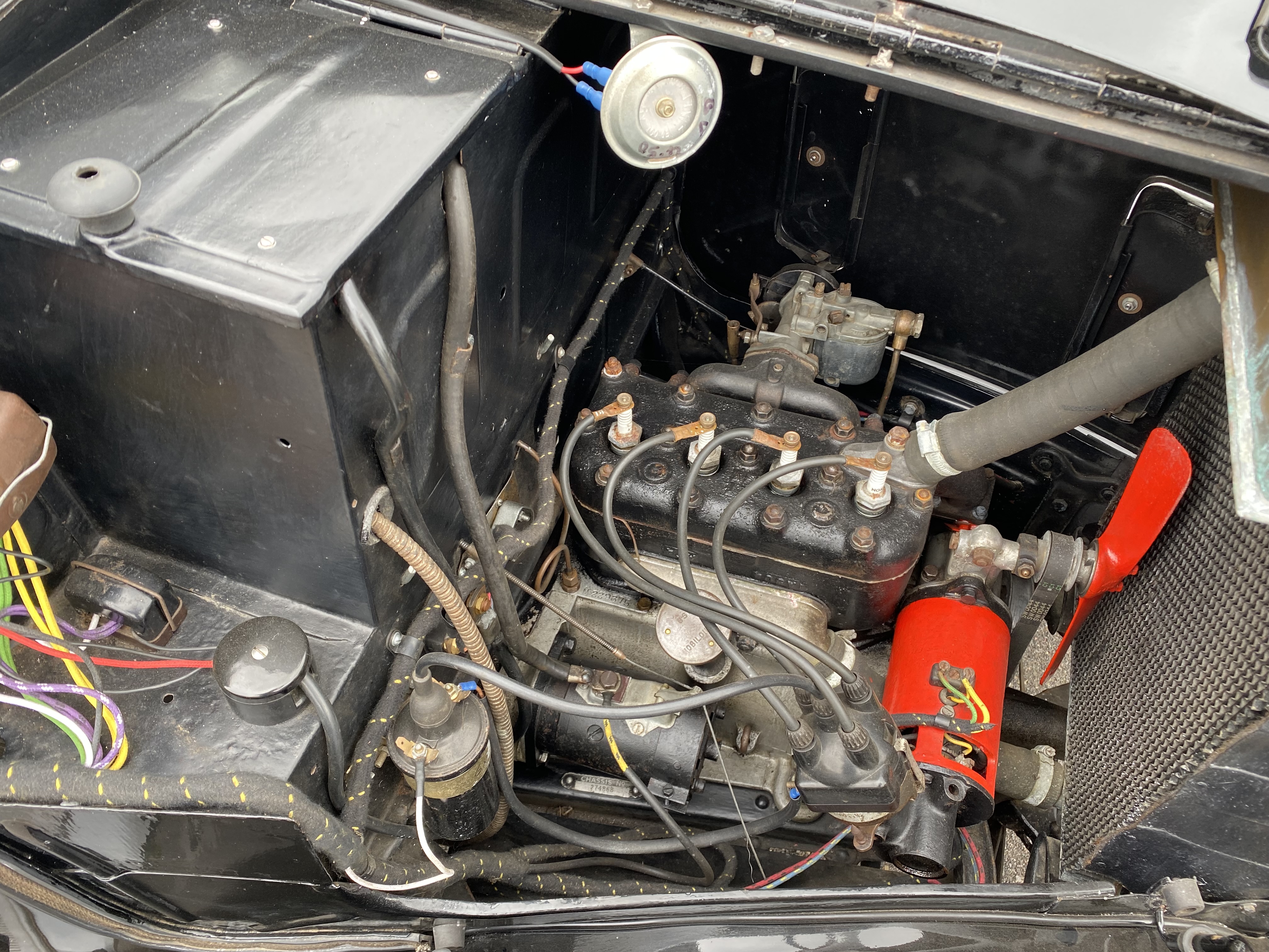 1937 Austin 7 Ruby Reg. no. DRB 716 Chassis no. A/RR274868 Engine no. M229675 - Image 4 of 10