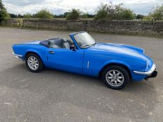 1976 Triumph Spitfire 1500 Reg. no. NPK 548R Chassis no. FH850520 Engine no. FM052940HE