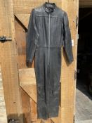 A circa 1960s/1970s one piece racing leathers, size 34, would suit Goodwood Revival