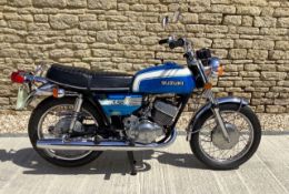 1972 Suzuki T350 Rebel Reg. no. TSX 965K Frame no. T350-33144 Engine no. T350-33144