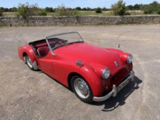 1957 Triumph TR2 Reg. no. 636 CFM Chassis no. TS 5081 Engine no. TS 1081FR