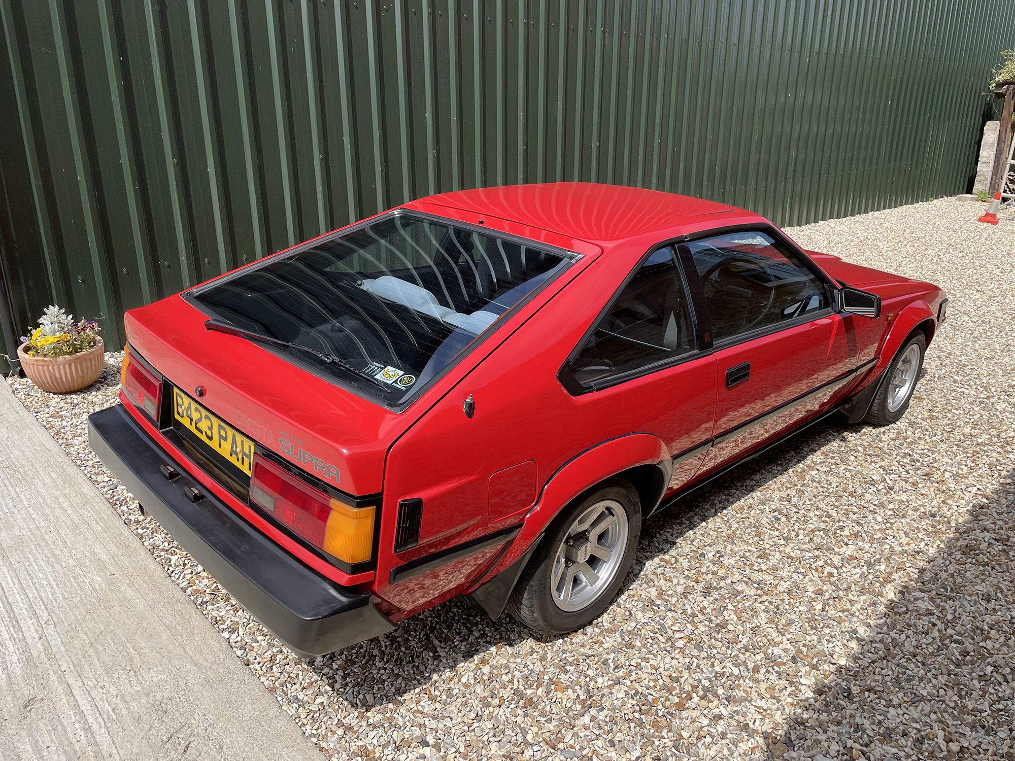 1984 Toyota Celica Supra Mk. II Reg. no.B423 PAH Chassis no.JT1LBMA6100132444 Engine no.5M3564921 - Image 3 of 12