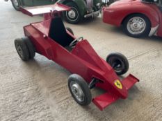 Italian scratch built F1 style go cart