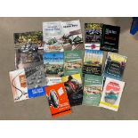 10 Silverstone International Trophy Meeting programmes 1949-1958, plus International Grand Prix