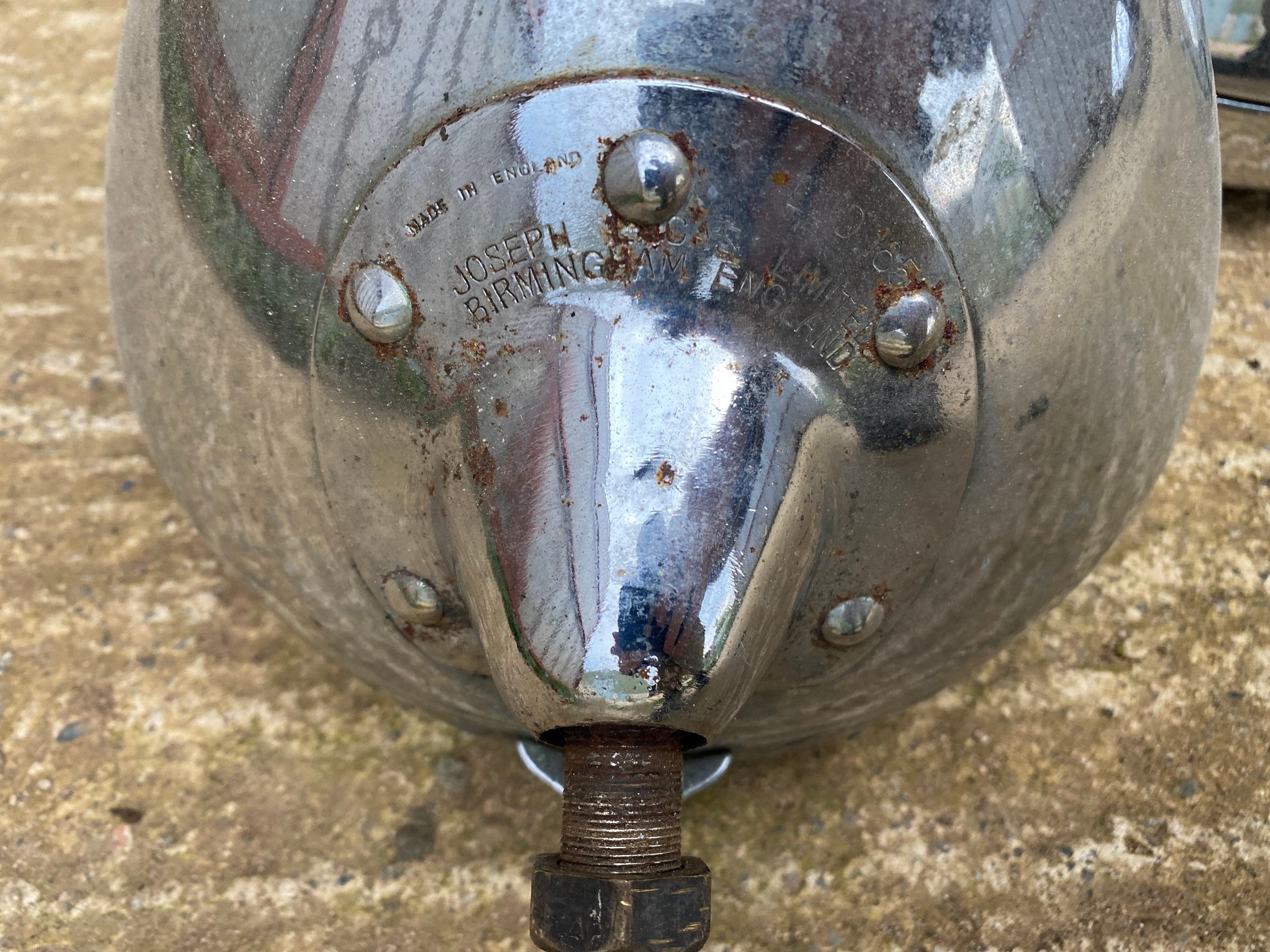 A pair of Rotax LBD 165 headlamps, approx. 9 3/4" diameter. - Image 3 of 4