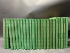 Veteran & Vintage magazine - a complete run volumes 1-23, 1956-1979, hardbound in green cloth,