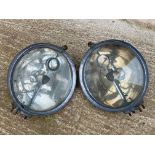 A good large pair of Marchal headlamps, approx. 11 1/4" diameter.