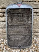 An Alvis Firefly radiator.