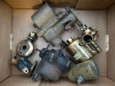 A Zenith 36F carburettor, an early bronze carburettor to suit a Veteran car and others.