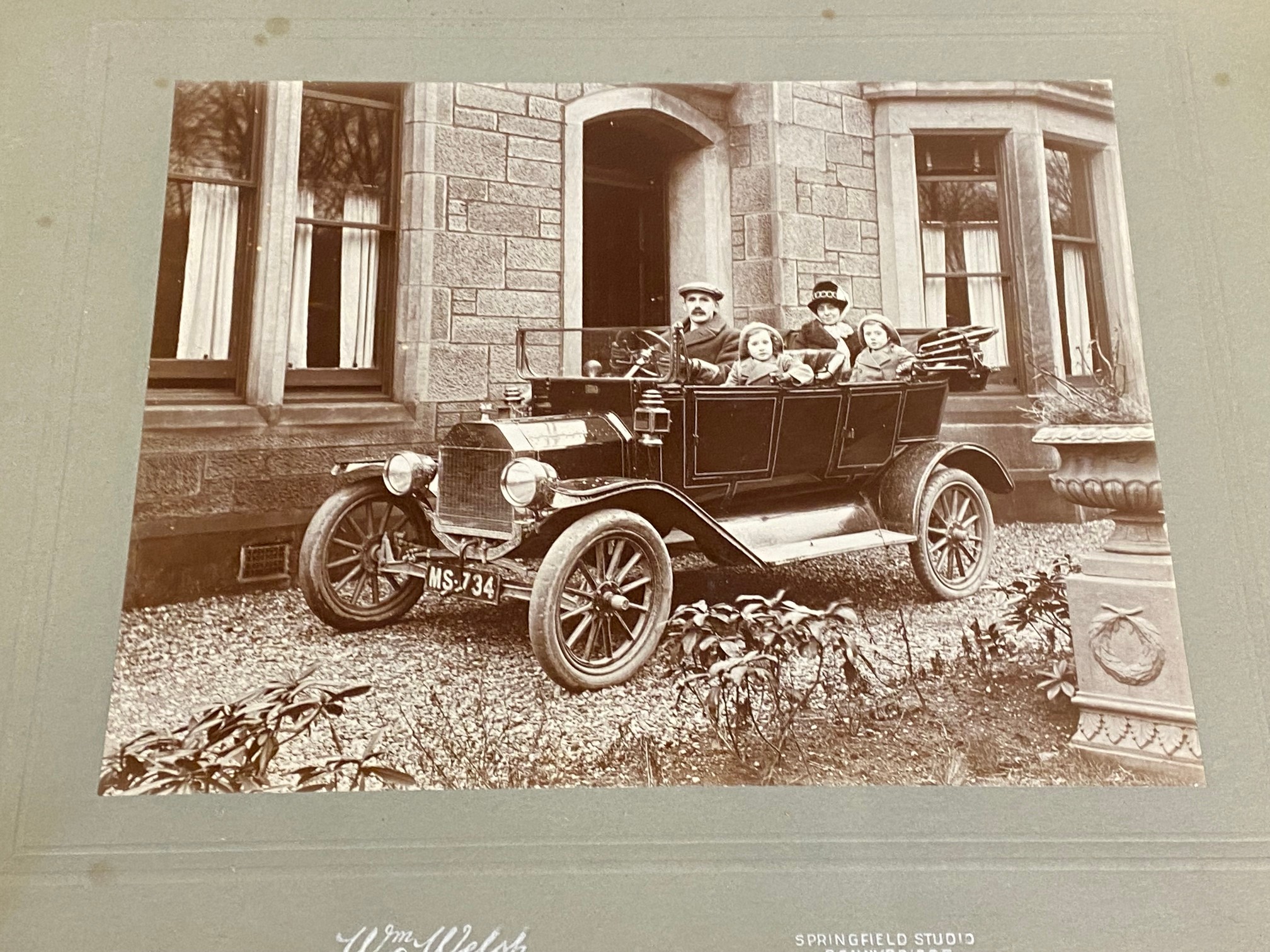 A framed and glazed photograph of a pair of 1935 Vale Specials built by the Vale Engineering - Image 5 of 5