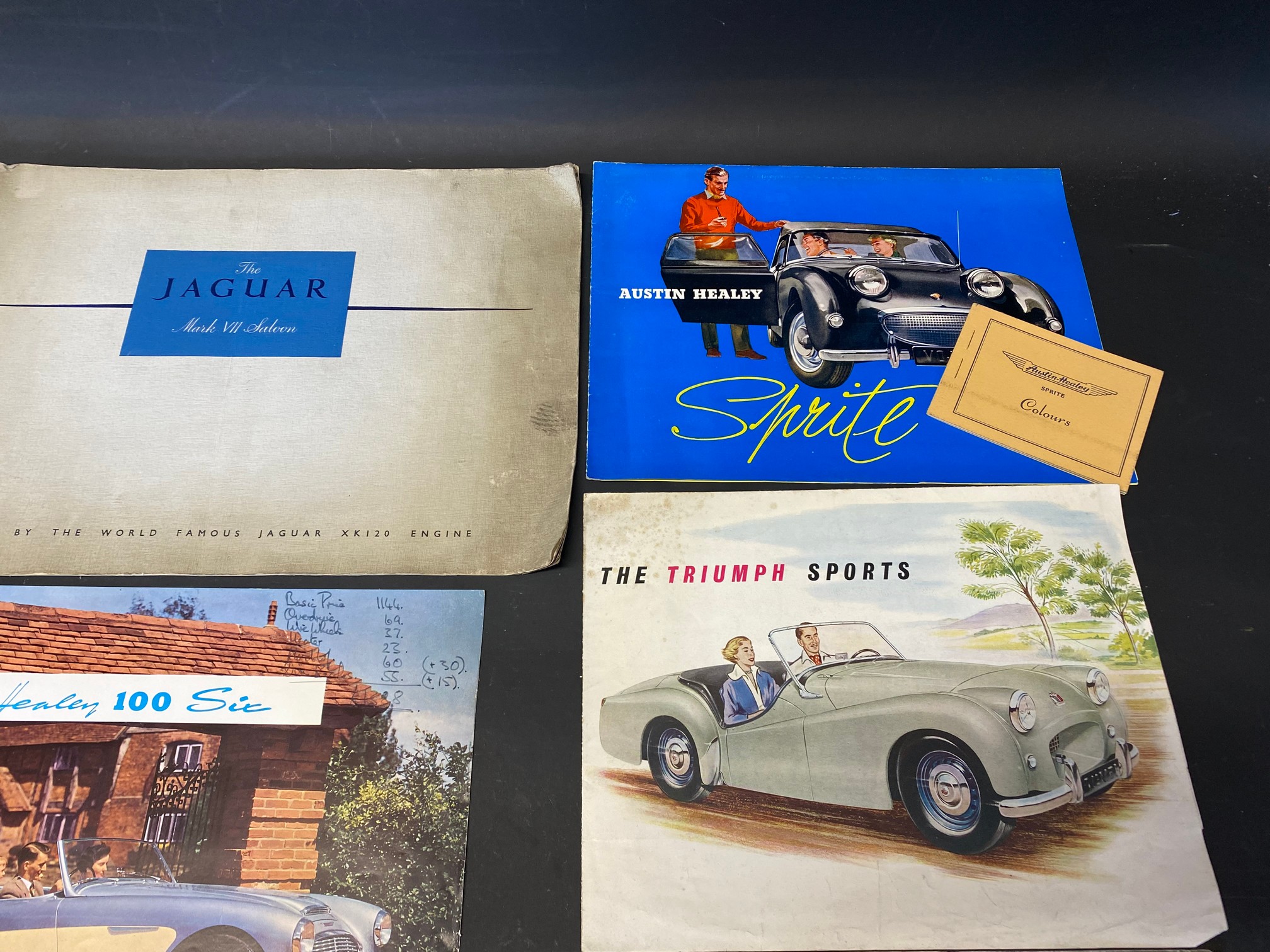 A selection of car brochures mainly relating to British sports cars from the 1950s and 60s including - Image 2 of 3