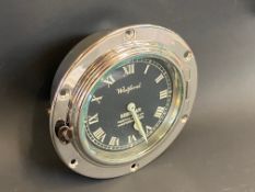 A North & Sons Ltd. Sunbeam eight day car clock.