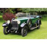 1928 Sunbeam 16.9 Tourer Reg. no. YX 607 Chassis no. 5820H Engine no. 5825H