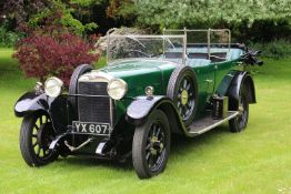 1928 Sunbeam 16.9 Tourer Reg. no. YX 607 Chassis no. 5820H Engine no. 5825H