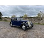 1937 Rover P2 14hp Sports Saloon Reg. no. CFY 993 Chassis no. 722763 Engine no. 722763