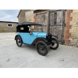 1925/6 Austin 7 Pramhood Chummy Reg. no. EY 2737 Chassis no. 13758 Engine no.M13787