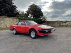 1981 Triumph TR7 ‘Stage 3’ 2-Litre Reg. no. GFR 388W Chassis no. TPADJ7AT210303 Engine no. V3339