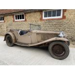 1933 MG K1 Magnette Reg. no. MG 2751 Chassis no. KO324 Engine no. 512AK Body no. 102/9762