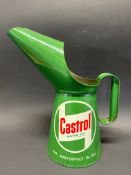 A Castrol Motor Oil quart measure dated 1964, in excellent condition.
