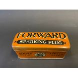 A rare Forward spark plug tin, in excellent condition, with original contents.