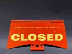 A Smiths Motor Accessories Limited Open/Closed sign, in good condition.