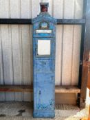 A very rare cast iron Police call box, in original condition.