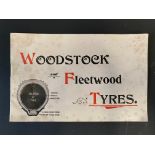 A Woodstock and Fleetwood Tyres sales brochure.