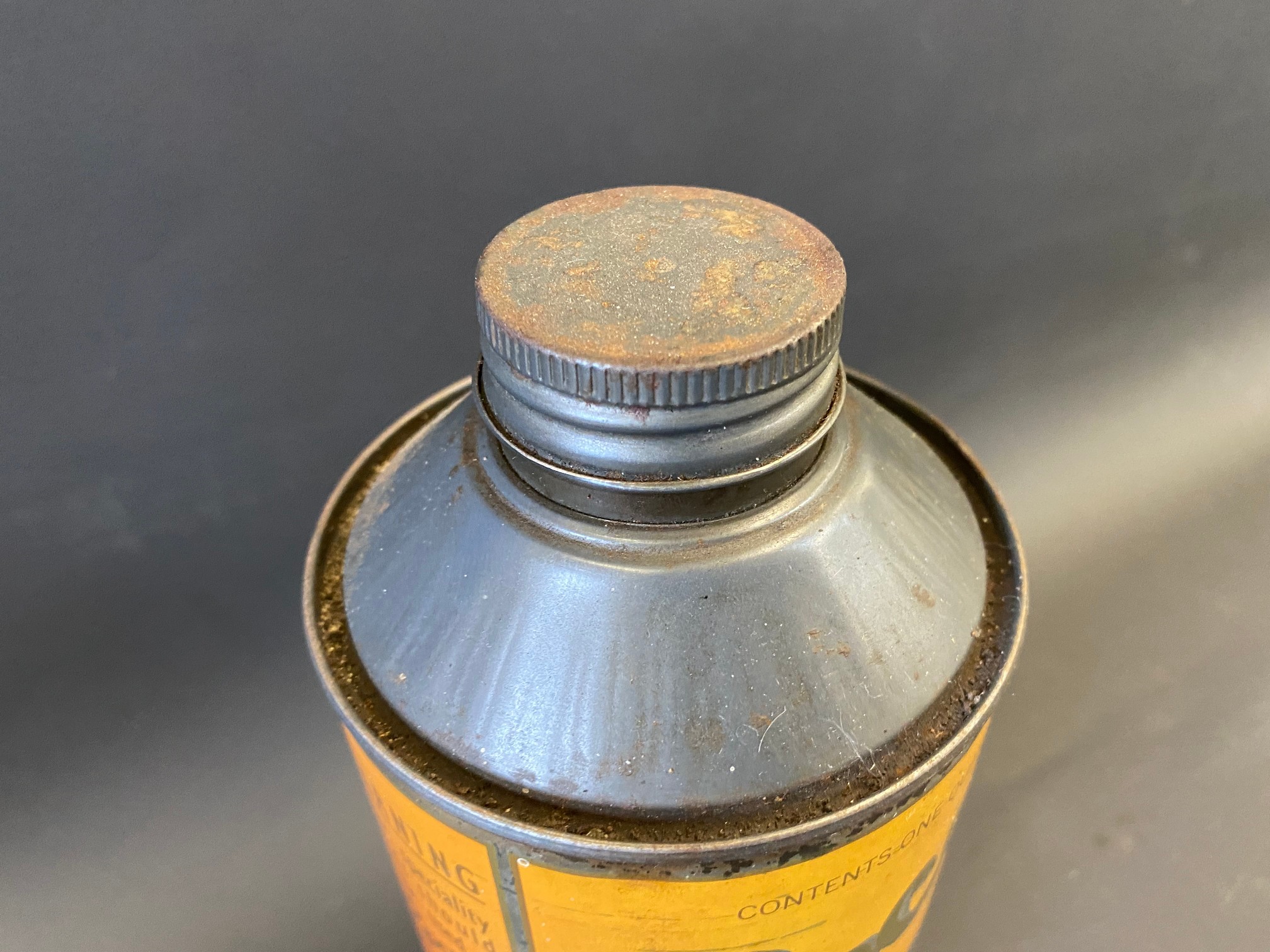 An Epco Jack Oil quart cylindrical oil can. - Image 3 of 4