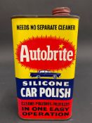 An Autobrite Silicone Car Polish tin, in excellent condition.