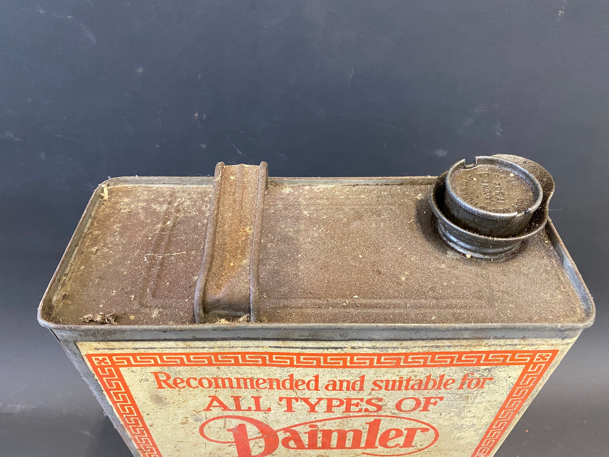 A self-changing oil for Daimler Lanchester & BSA cars gallon can. - Image 5 of 6