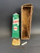 A Wakefield Castrolease tube of grease, in original box of issue, appears unused.