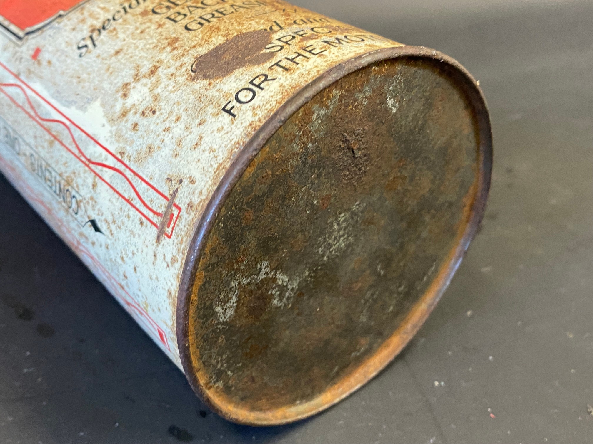 A Gear Oil 'C' quart cylindrical oil can. - Image 4 of 4