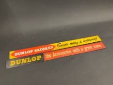 Two Dunlop shelf strips.