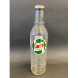 A Castrol Motor Oil quart bottle, with good label.