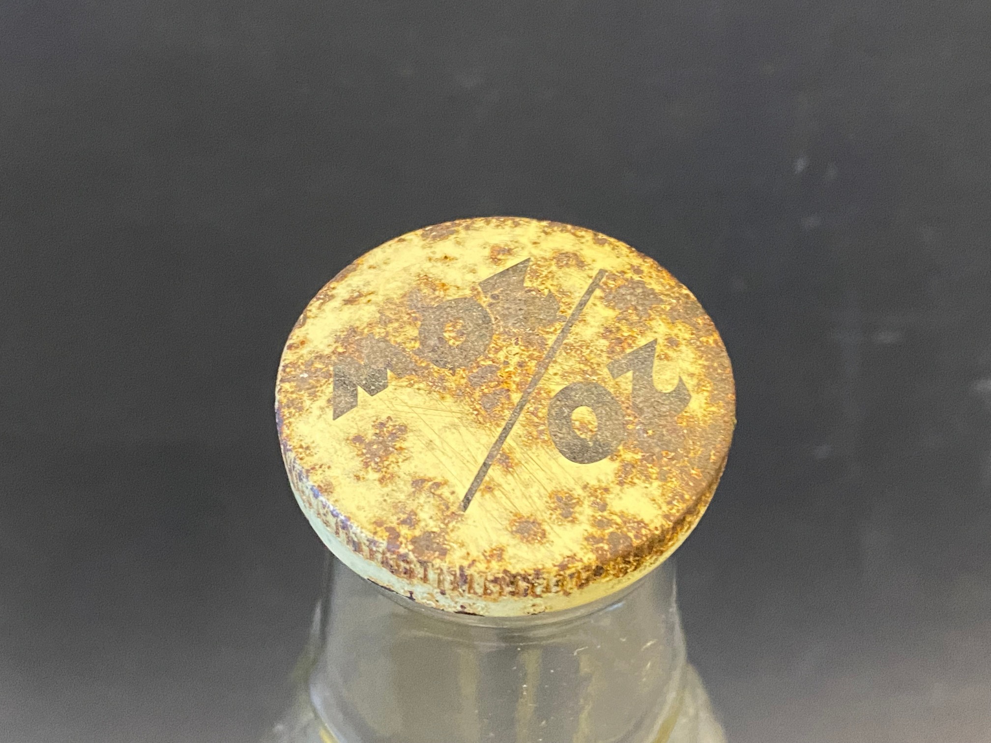 A Shell Rotella T Oil glass bottle. - Image 2 of 3