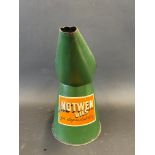 A Notwen Oils quart measure, in good condition.