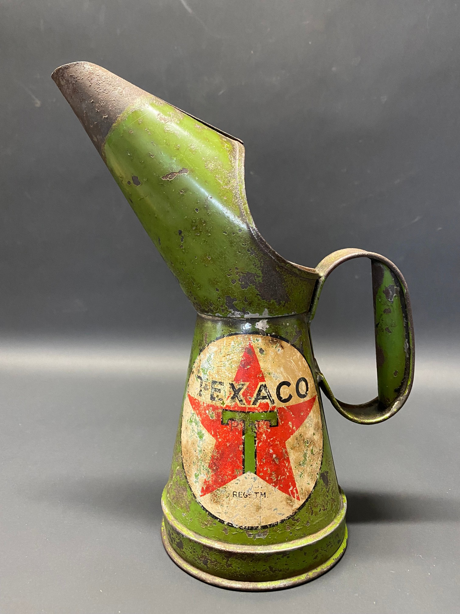 A Texaco pint measure. - Image 2 of 4
