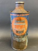 A Duckham's Morrisol 'Sirrom' Engine Oil cylindrical quart can.