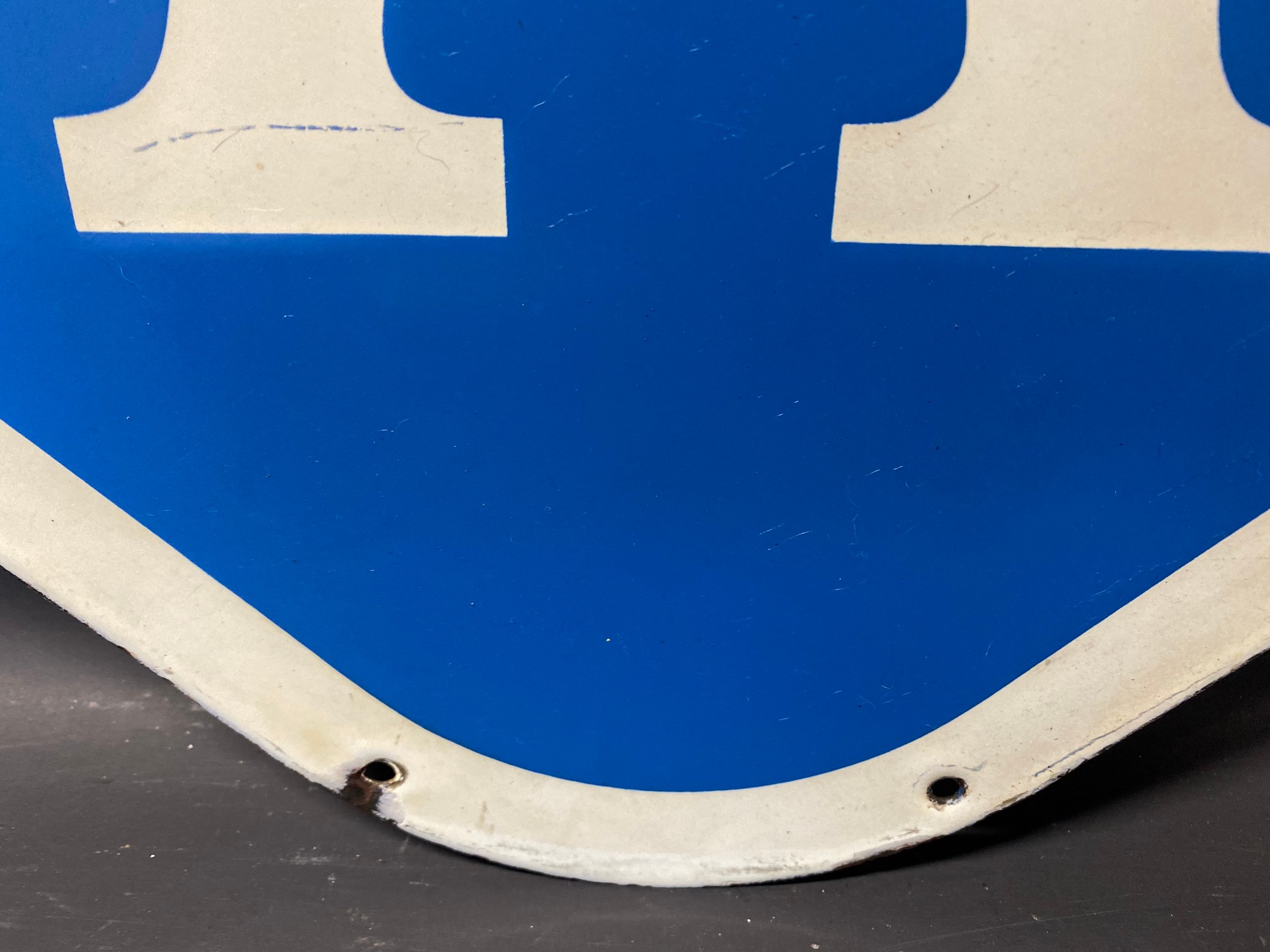 An RAC lozenge shaped double sided enamel sign, 22 1/2 x 22". - Image 2 of 6