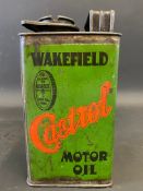 A Wakefield Castrol Gear-Ease Motor Oil rectangular quart can.