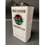 An Anglo-Scottish Petroleum Co. Limited gallon can.