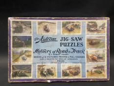 A boxed Chad Valley jigsaw puzzle produced for The Autocar as part of the 'Meteors of Road &