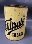 A Filtrate 7lbs grease tin.