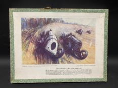 A boxed jigsaw puzzle produced from a painting for The Autocar by F. Gordon Crosby titled 'The