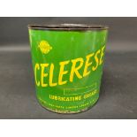 A Celerese Lubricating Grease 7lb tin of bright colour..