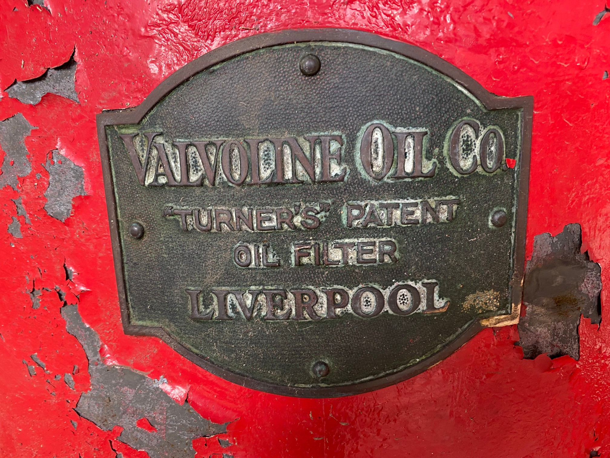 An unusual Valvoline Oil Co. Turner's Patent Oil Filter. - Image 2 of 3