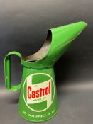 A Castrol Motor Oil quart measure, in excellent condition.