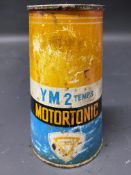 A Purfina Motortonic conical can.