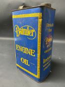 A Daimler and Lanchester Engine Oil gallon can.